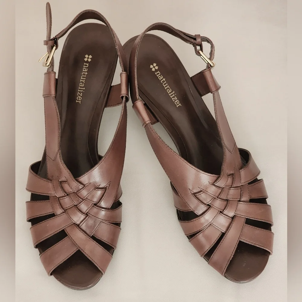 Naturalizer Platform Wedge Women's Sandals 2.5